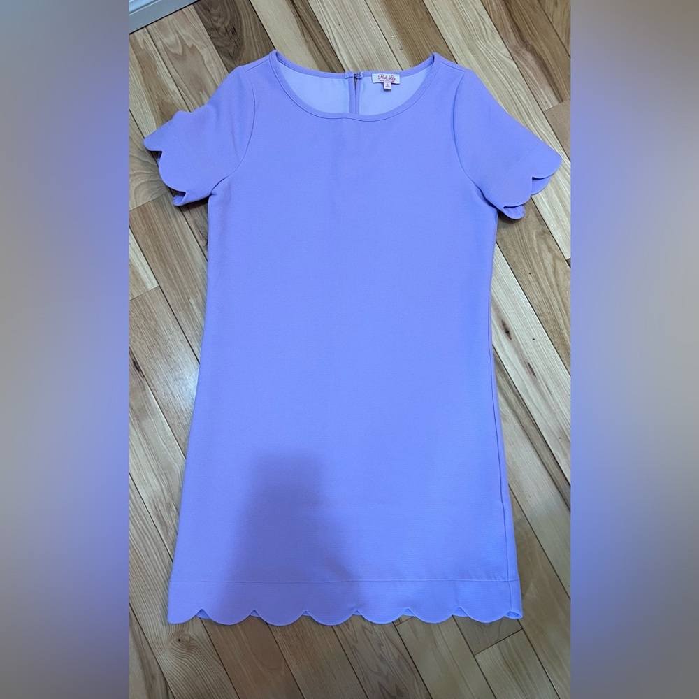 Lavender Short Sleeve Dress